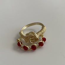 Charger l&#39;image dans la galerie, RED CRYSTAL. ring
